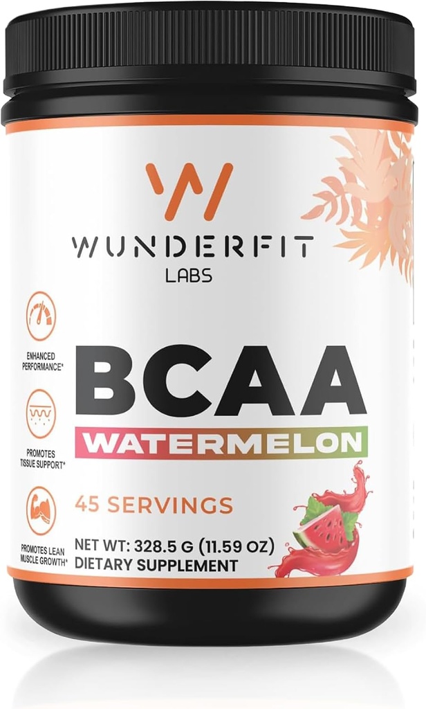BCAA (Meloun vodní), Powder, 45 Servings
