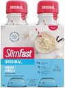 SlimFast Meal Replacement Shake, Original French Vanilla, 10g of Ready to Drink Protein for Weight Loss, 11 Fl. Oz Bottle, 4 Count (Balení květen Vary)
