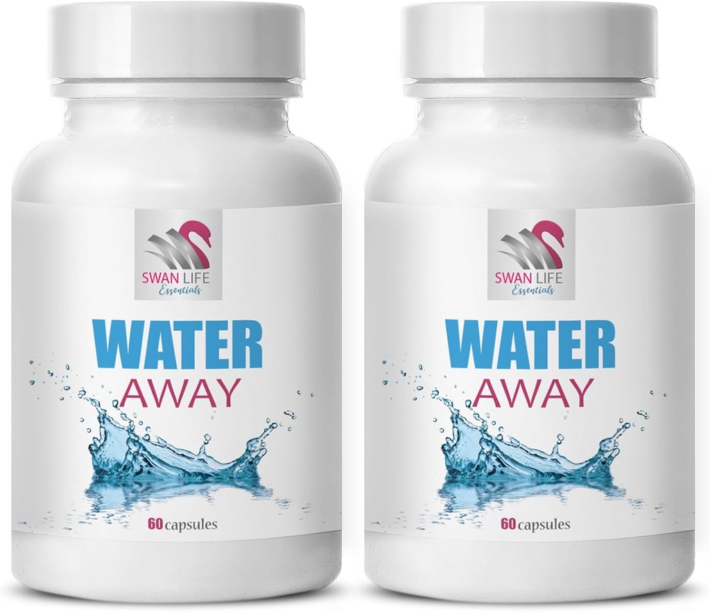 Diuretický komplex - Water AWAY - Vodní bilance, Přírodní podpora, wellness, Diuretický vzorec, Podpora vody, Přírodní bilance tekutin, Diuretické kapsle, tekutá bilance, Diuretické kapsle 2 Bot 120 Caps