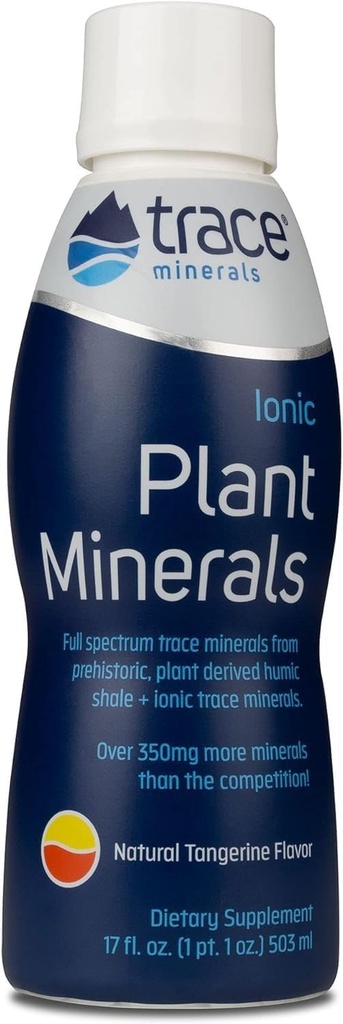 Stopy Minerály 124; Liqiud Ionic Plant Minerály 124; Dietní dodatek 124; Certified Vegan, non GMO, gluten Free, BPA Free, třetí strana testována 124; Tangerine Fl Oz