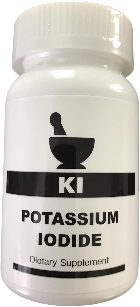 Iodid draselný 130 Mg Kapsle (Ne 130 Mg Serving (2 65 Mg)) 100 Počet. (Nejlepší hodnota na) (1)