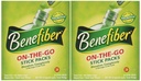 Benfiber Stick Pack Fiber dodatek, Chuť zdarma, Rozpustí zcela 28-4g (0.14oz) 2PACK CELKEM 56 Sticks