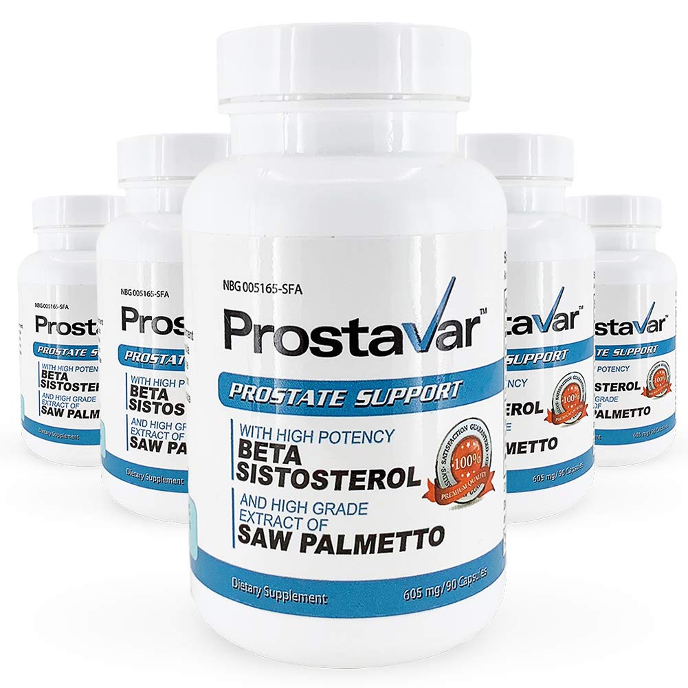 Podpora prostaty s pilou Palmetto - 5 lahví