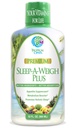 Sleep- A-Weigh Plus CLA124; Liquid Sleep Multimineral CLA124; Natural Sleep, Stress & Weight Loss Aid CLA124; w / Collagen, L-Carnitin, L-lysin, Tonalin CLA, Apple Cider ocet, 5-HTP, Vitamins CLAN124; Non- GMO CLAN124; 32 Serv