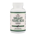 Shilajit Pure Himalayan Kapsle (20% Fulvic Acid Dodatek) 1,000mg Authentic Shilajit Extract per Serving, 120 Count (High in Trace Minerály, No Fillers) by Double Wood