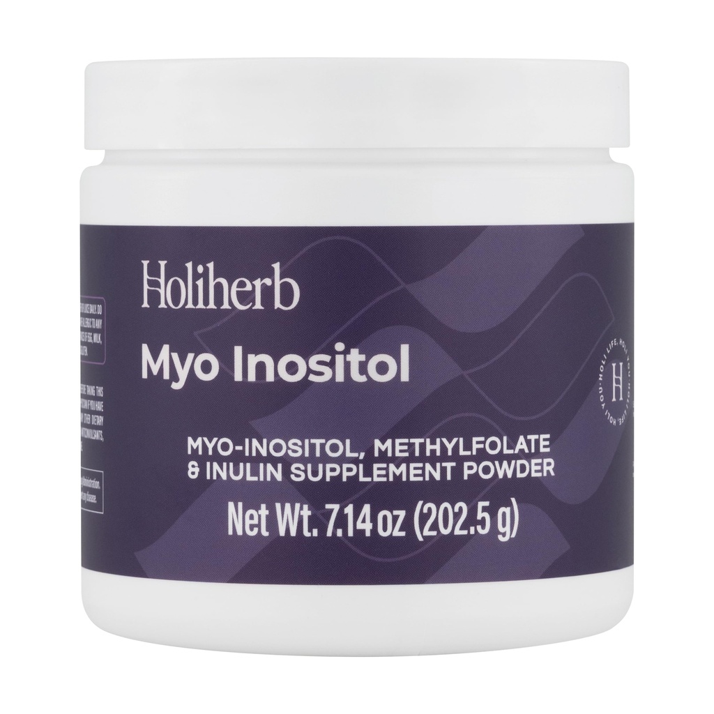 Dovolená Myo Inositol + Methylfolát dodatek pro ženy cr124; Plodnost doplňky pro hormonální rovnováhu a ovariální zdravotní podpora cr124; 4g Myo Inositol per Serving cr124; 50 Služeb