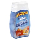 TUMS Smoothies Extra Pevnost Zatříděné ovoce Antacid Žvýkací tablety 60 Počet