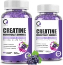 Tvorba Monohydrát Žvýkačky Svalová síla pro muže a ženy, Energy Boost Pre Work Dodatek - Grape Flavor