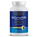 Rx Vitamíny CurcuWIN - Kurkumin pro psy a kočky - Vitamíny a doplňky, Alergie Relief - Poskytuje imunitní podporu a AIDS Digestivní podpora - Společný dodatek - 90ct