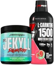 PROFUPS Dr. Jekyll Podpis borůvková limonáda a L- karnitin 1500 Soour Meloun Candy Bundle