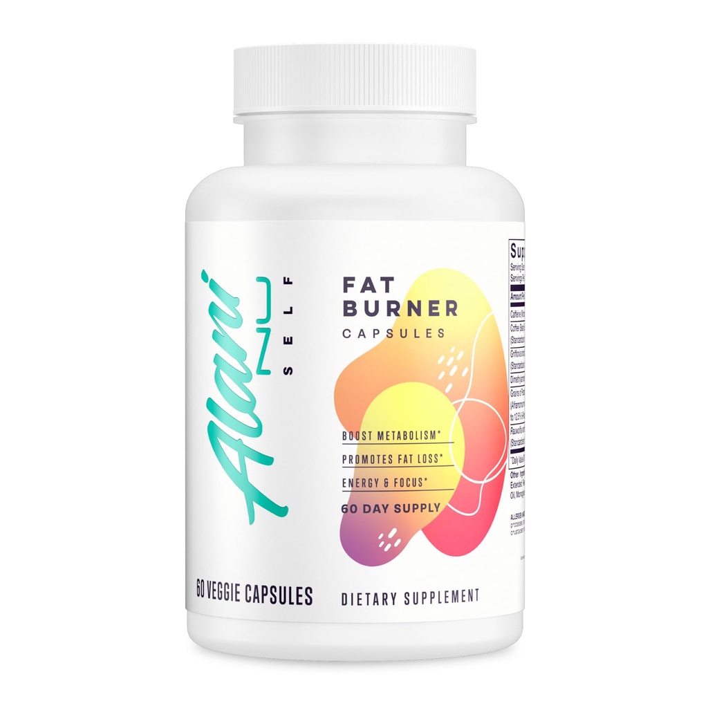 Alani Nu Premium Fat Burner Supplement, Metabolismus Booster a Appetite Conpressant, 60 Day Supply, Balení květen Vary