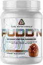 Core Nutritionals Pudd 'n, Decadent Protein Pudding Mix, Full Disclope Casein Blend, Setrvalá verze, 20G Protein, 27 Servings (Rocky Road, 2 LB)