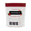 Řepné předcvičení - Strawberry Beet Flavor - Individuálně zabalené služby - Obsahuje B-Vitaminy a Zelený čaj kofein Extract - Zdroj dusičnanů - 1 Bag, 20 Stick Packs
