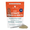 Dr. Bill 's Feline Ultimate Fitness & Health CITL 124; Cat Multivitamin Powder - Denní dodatek CITL 124; Kontrola hmotnosti, Joint, Brain, Heart & Imunitary Support CITL 124; Omega 3, Collagen, B Vitamíny, Taurie, Amino Acids