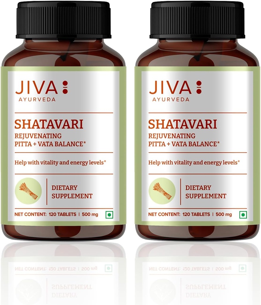 JIVA Shatavari Tablets 500mg Př