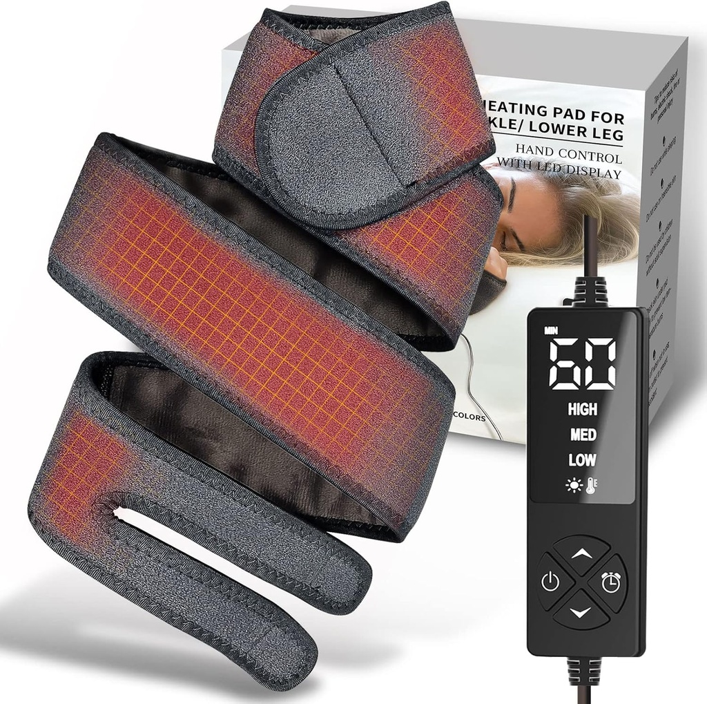 Dlouhý malý topný hrnec pro ruce zápěstí Paže Elbow Pain Relief, Vyhřívaný Wrap pro Golfers Tennis Elbow, Kubitální karpální tunel, Kolenní kloub Artritida Leg Ankle Plantar Fasciitis, Achilles Tendonitis