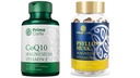 Prime Code CoQ10 250mg s Glycinátem hořečnatým a vitamínem E, Psyllium Husk Kapsle s magnesium- citrátem a vitaminem C