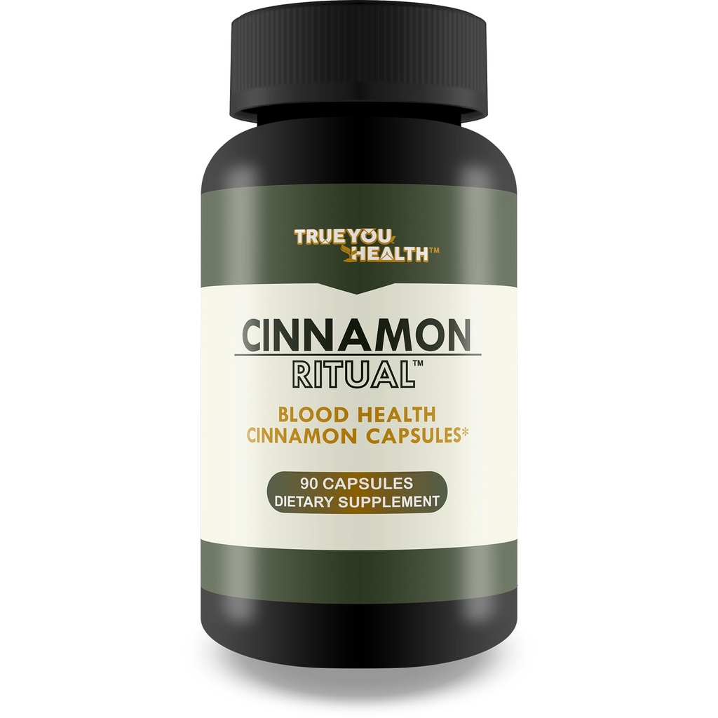 Skořice Rituál - Náš nejlepší Skořice dodatek pro podporu krve - Podporuje zdravý krevní tok - Zlepšený vzorec W / Turmeric & Vitamíny - Glucosa Reset Ritual Sugar Health