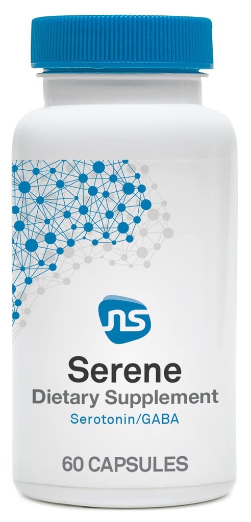 NeuroScience Deep Sleep Aid & Mood Support Supplementary - Serene - Clime Sleep Supplementary with 5-HTP - Povzbudit odpočinek a zdravý spánek-Wake Function bez obětování každodenní energie (60 Kapsle)