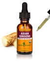 Herb Pharm Asian (Panax) Ginseng Liquid Glycerite for Energy and Stamina, Alcohol- Free Glycerit, 1 Oz