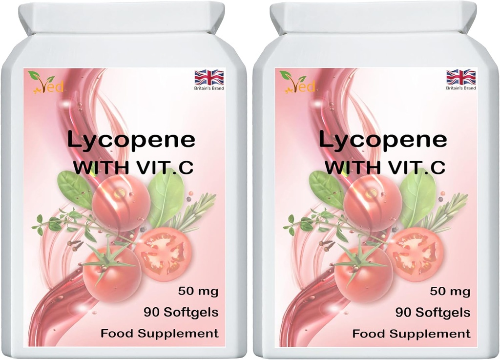 Ved Lycopene Supplement 50mg (Balení po 2)