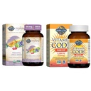 Zahrada života Organics Prenatal Vitamin: Folát pro energetiku a zdravý vývoj plodu a vitamin D, Vitamin Kód syrový D3, Vitamin D 5000 IU