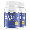 1200 MG SAM e doplněk pro mozek, mood, kloub, a játra, vysoká absorpce SAM- e (S- Adenosyl- L- Methionin) s CoQ10, 5-HTP, Enteric Coated 120 Tablety, Vegan