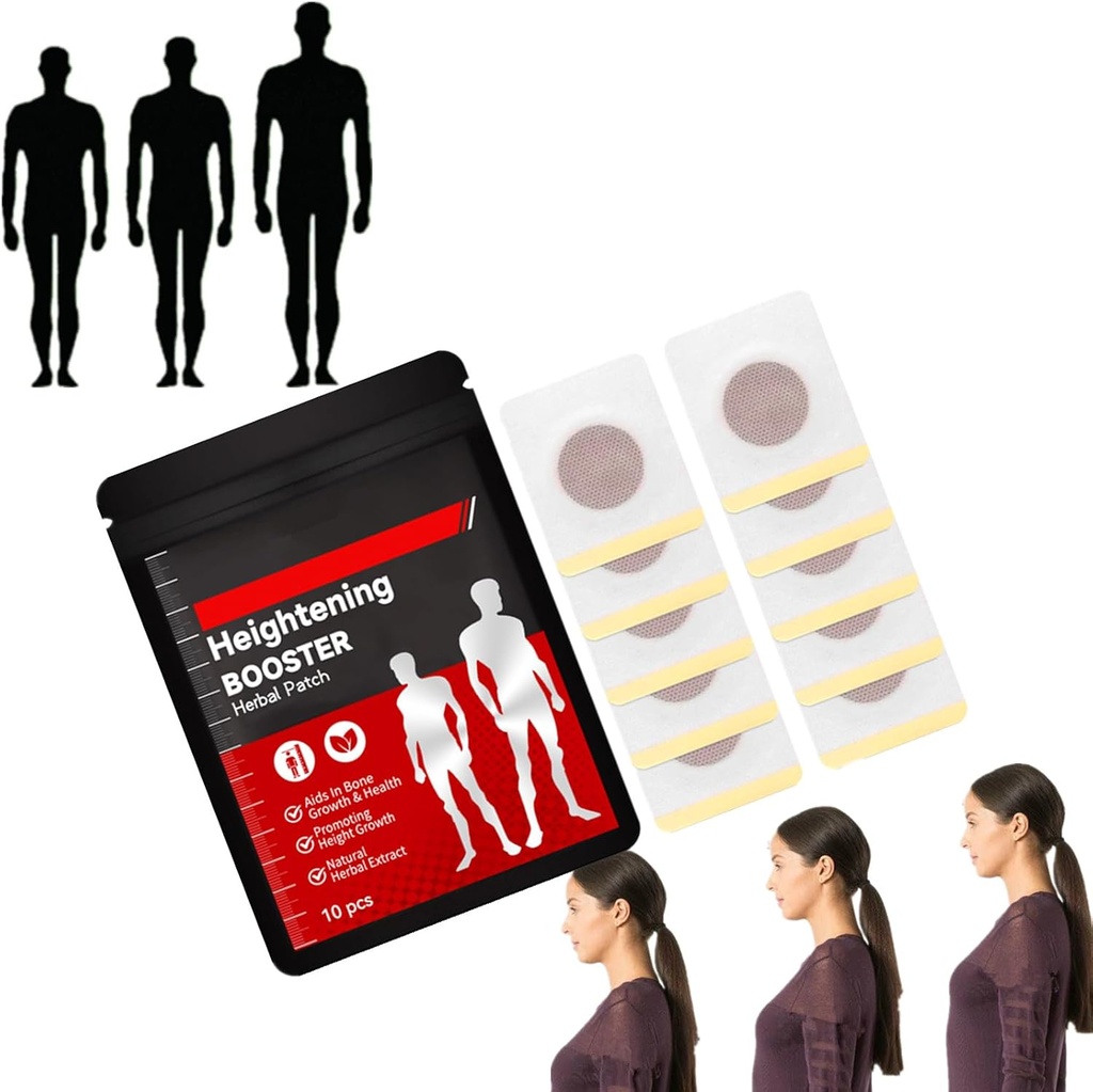 CalciumGreens Vylepšení Booster Bylinné Patch, Podpora růstu kosterních svalů, Lepší (10PCS)