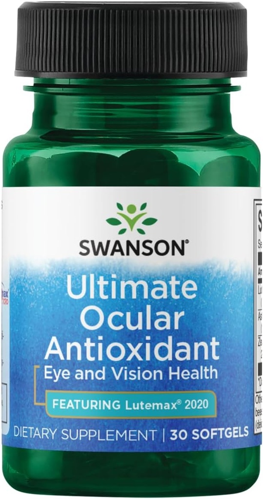 Swanson Ultimate Oční antioxidant 30 Sgels