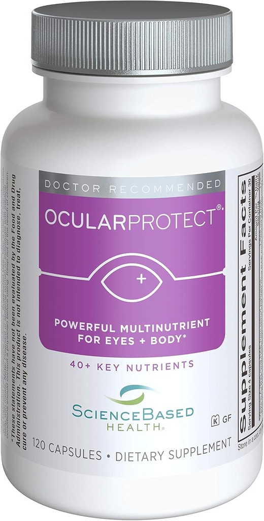 OcularProtect All Body Formule - Specializované oči & Tělo Multinutrient - 120 Kapsle