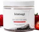 Kintsugi KeraSweet vlasy upevňující Gummy- Nápověda Combat Známky stárnutí vlasy, dodatek pro silné, objemné struny - podporuje zdravé, Fuller vypadající vlasy w / B12, Saw Palmetto, ACV (Jahoda, 60ct)