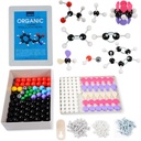 Organic Chemistry Model Kit (307 PCS) - Armyte Chemistry Molecular Model for Teacher Student and Young People Academic Chemistry Education, Pack with Atoms, Bonds, Electron Orbital (Barevné)
