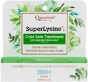 Quantum SuperLysin + Cold Sore Léčba Ointement 124; Zmírňuje bolest, pálení, a svědění 124; Řezy Léčení v polovině 124; 0.75 Ounce