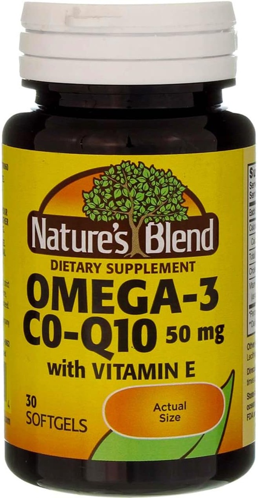 Přírodní směs Co-Q10 & Omega-3 30 Sgels