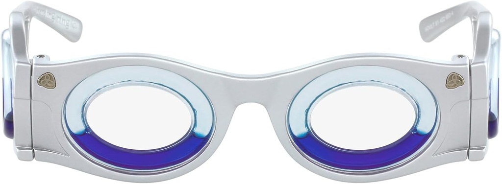 Boarding Glasses - Motion Ness Glasses - Původní technologie proti mořské nemoci a nemoci z aut - Efektivní v minutách - 100% přírodní (Silver)