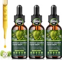 (3 Pack) Soursop Graviola Liquid Drops 2000mg, 98% Absorpce pro buněčnou podporu a regeneraci, Imunite Boost, Játra, Bylinná dobrota, Soursop Bitters Liquid- Sugar / gluten Free, Natural Flavor, 6 Fl Oz