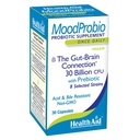 HealthAid MoodProbio 30 Ct, 30 miliard CFU s prebiotickým, 8 vybraných Strains, jednou denně, acid & Bile Resistant, gluten, mléčný, a GMO Free, Vegan