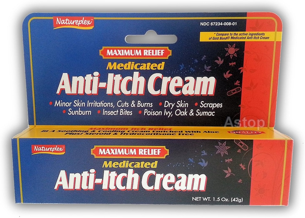 Maximální úleva Medikovaná anti- itch krém