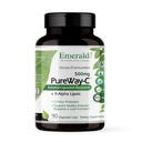 EMERALD LABS PureWay-C - dodatek pro podporu jater a imunitního systému s kyselinou R- Alpha Lipoic * - Fast- Absorbující vitamin C - 90 Rostlinné kapsle (45denní dodávka)