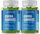 Ashwagandha Gummies dodatek navržen tak, aby podporoval přírodní klid - Bylinná podpora - Ashwagandha Gummies pro ženy a muže - Non- GMO a gluten- Free Supplement - 120 Vegan Strawberry Gummies