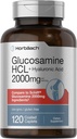 Horbäach Glucosamine HCL 124; s Hyaluronic acid PHARMAD 124; 2000mg PHARMAD 124; 120 Coated Caplet PHARMAL 124; Non- GMO & Gluten zdarma