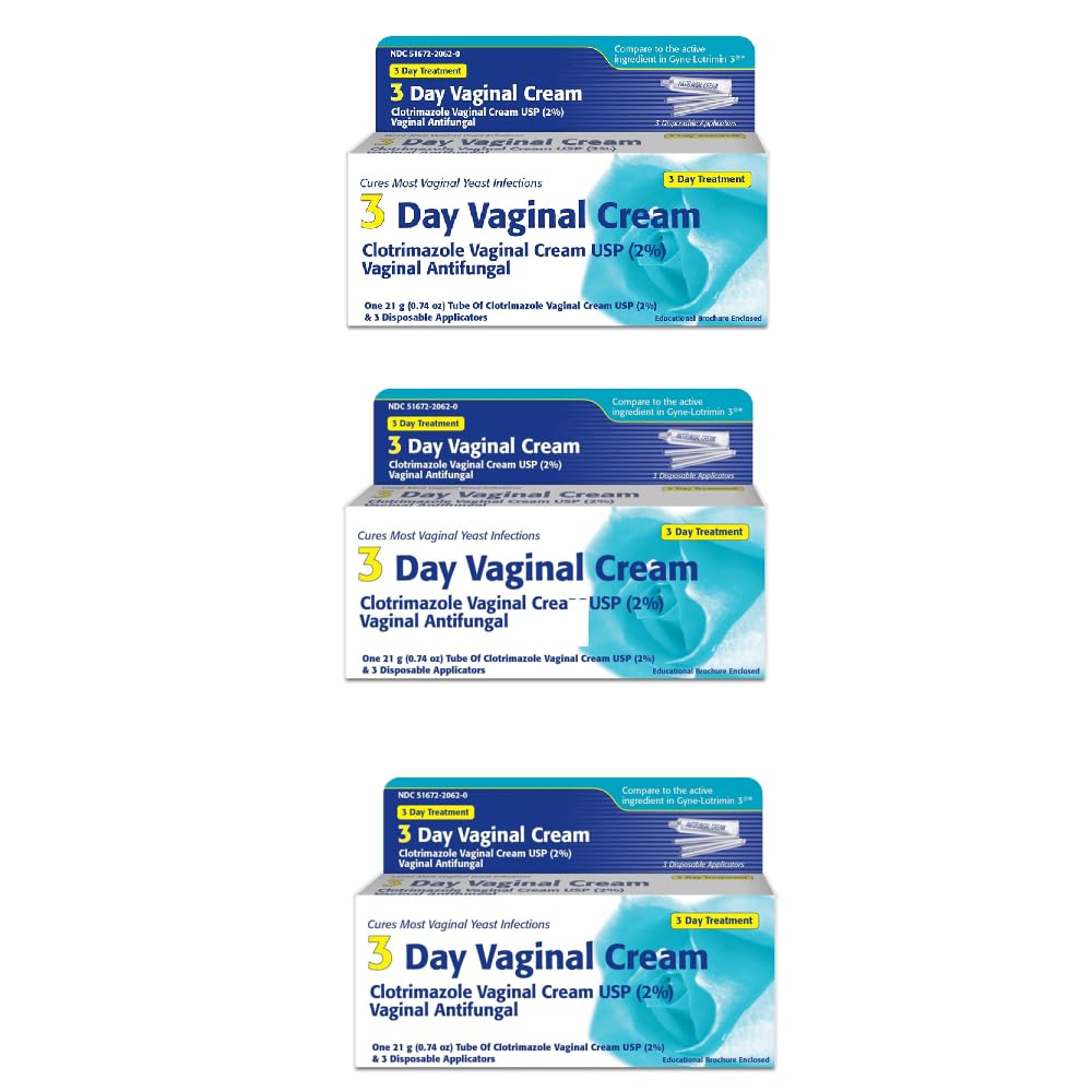 Klotrimazol 3- Day Vaginální krém - 0, 74 Oz (BALENÍ ZE 3)
