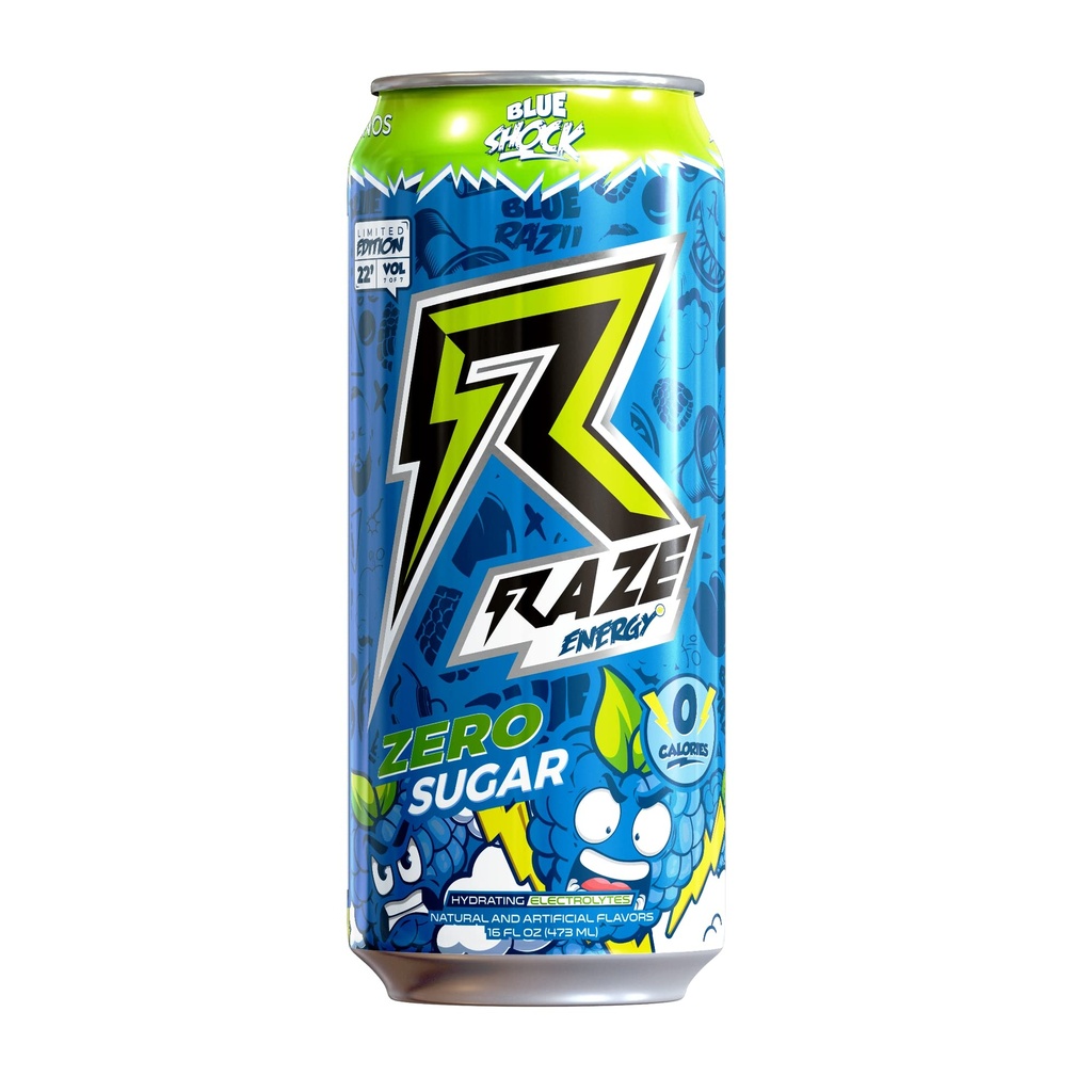 Repp Sportovní Raze Energy Drink plechovky (Blue Shock)