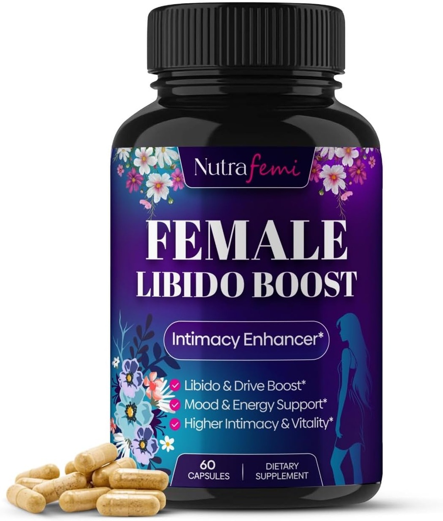 Rychlé hraní vysoce efektivní Libido Booster pro ženy-Žena Libido Booster pro hormonální rovnováhu, Mood & Drive, Přírodní Mazání - s Maca Root, ženšen, Tribulus, Gingko & Ashwagandha