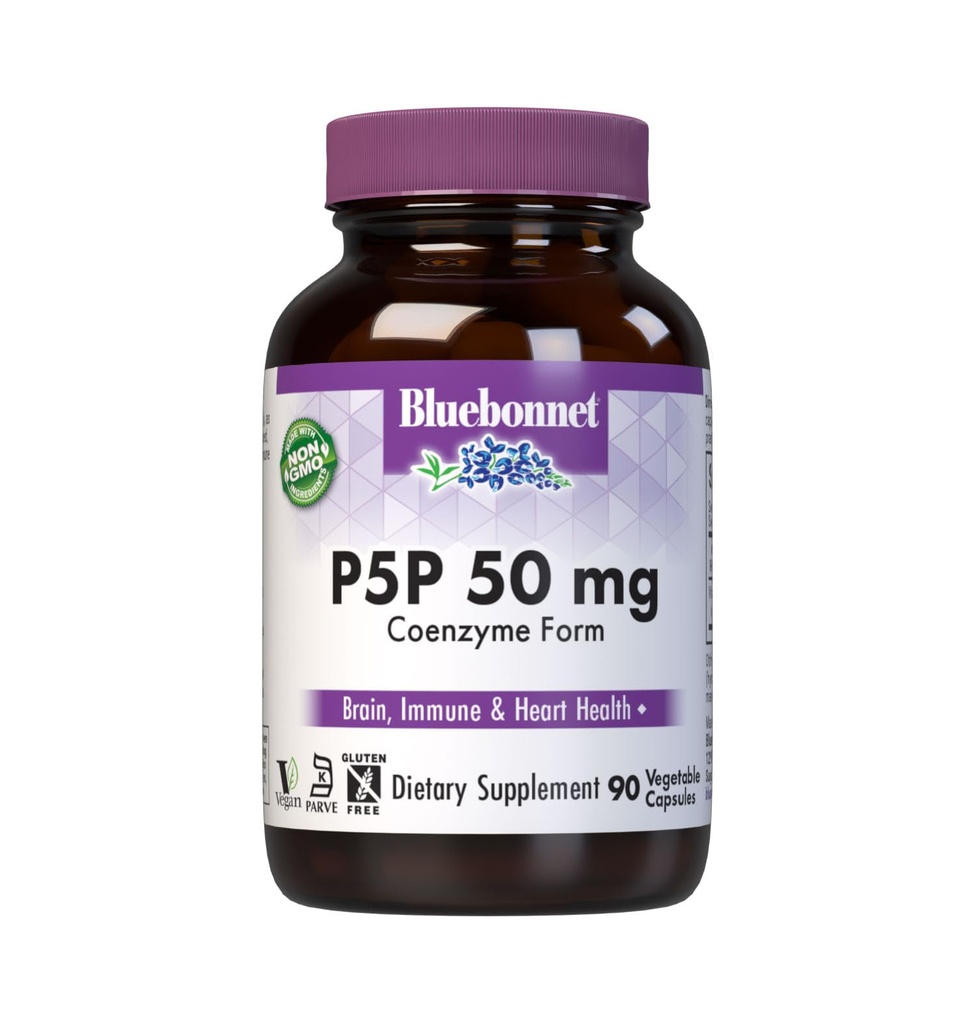 Bluebonnet Nutrition - Cellularactive P- 5- P 50mg - 90 Vegetariánských tobolek