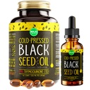 Maju Superfoods Black Seed Oil 2 oz a Black Seed Oil Kapsle Bundle