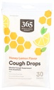 365 od Whole Foods Market, Honey Lemon Cough Drops, 30 Count