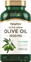 Piping Rock Olive Oil Softgel Kapsle 124; 1000mg PHARMAN 124; 240 pilulky PHARMAN 124; Organic Extra Virgin Cold Pressed Dodatek PHARMAN 124; Gluten Free, Non- GMO