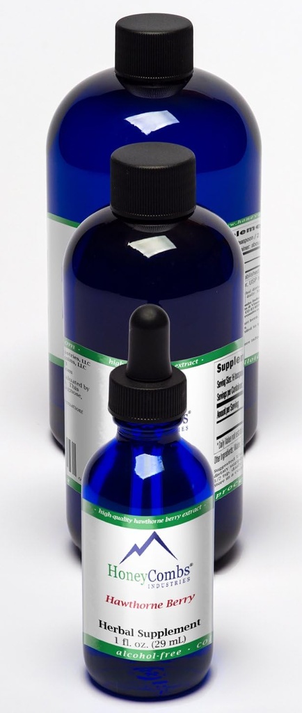 HoneyCombs 8oz. Hawthorne Berry - podporuje oběhový systém, srdce a další - tekutý extrakt
