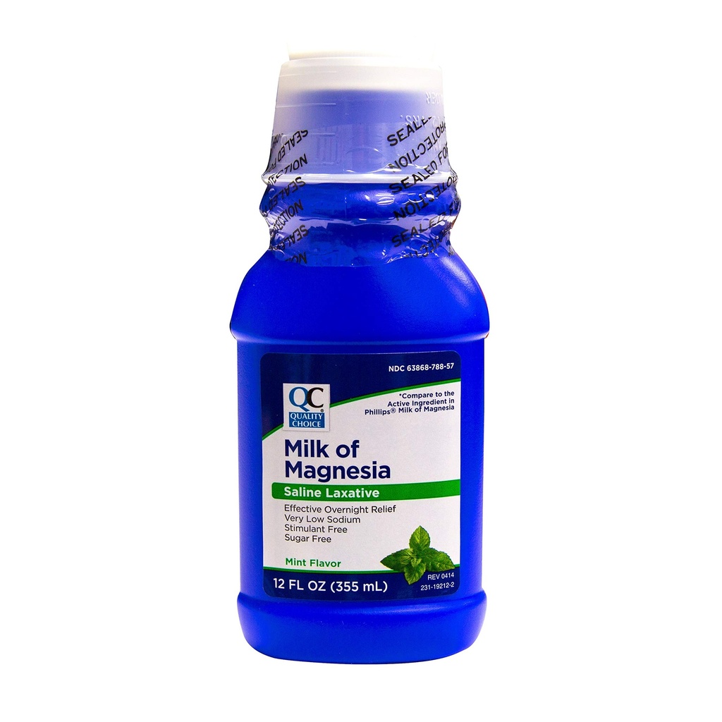 Quality Choice Milk Of Magnesia Mint Flavor 12 Fl Oz (Balení po 6)